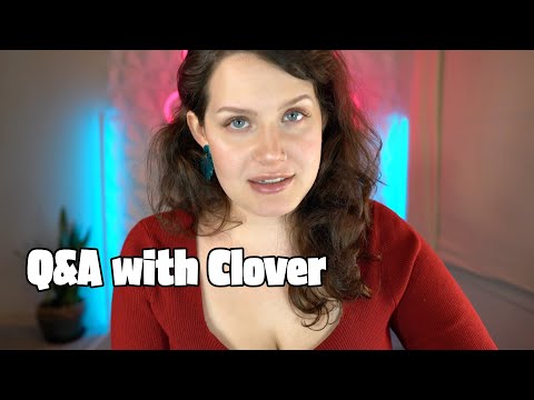 ASMR Q&A with Clover - Quiet Talking Voice