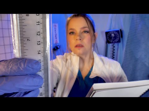 ASMR Hospital Sketching You for a Medical Textbook | Measuring, Turning Your Head