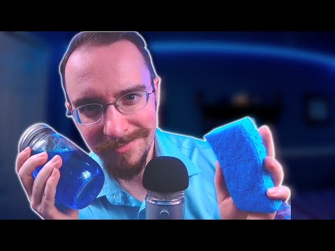 ASMR | 100% Sensitivity Mouth Sounds and Blue Triggers 👄🟦