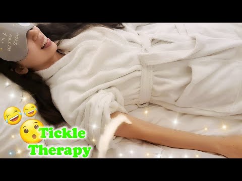 ASMR Experimental Tickle Therapy - How Ticklish Are You?! 😂 #viral