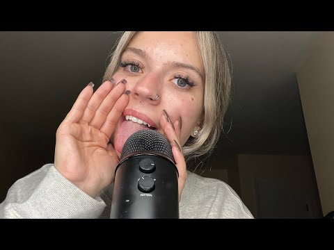 ASMR| 100% Volume, Juicy & Wet Fast/Aggressive TONGUE FOCUSED Mouth Sounds