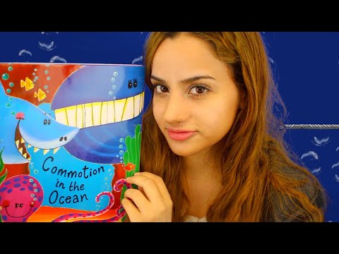ASMR Whispered Poetry Reading I Commotion in the Ocean Book