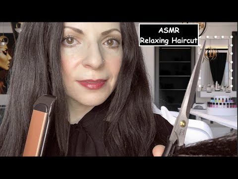 ASMR Roleplay Relaxing Haircut (Personal Attention)