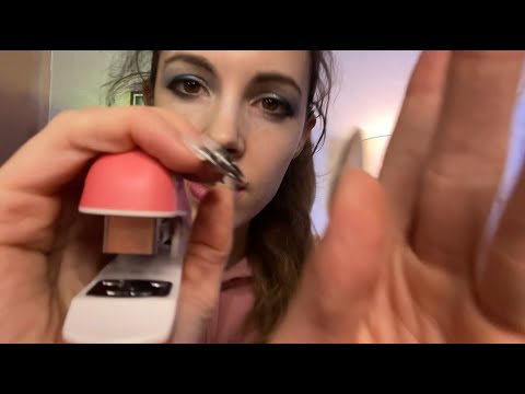 ASMR FAST CHAOTIC Focus Tests, SCALP Check & Personal Attention 😴⚡