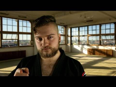 ASMR Imposter Martial Arts Teacher Roleplay [Personal attention] [face touching]