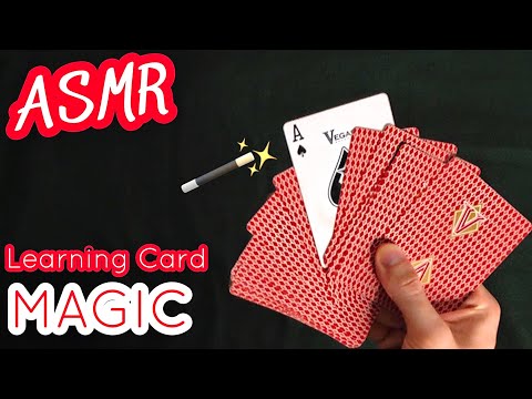 ASMR | Learning Card Magic ♠️🪄