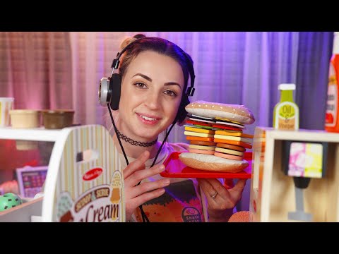 ASMR | Welcome to the Ice Cream & Sandwich Shop [No Customer Voice]