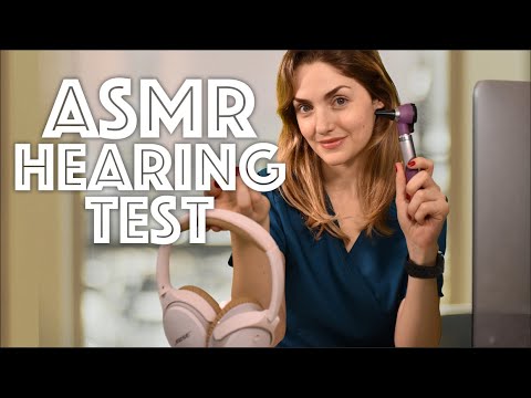 ASMR Doctor | Hearing Test and Ear Exam (realistic medical roleplay)