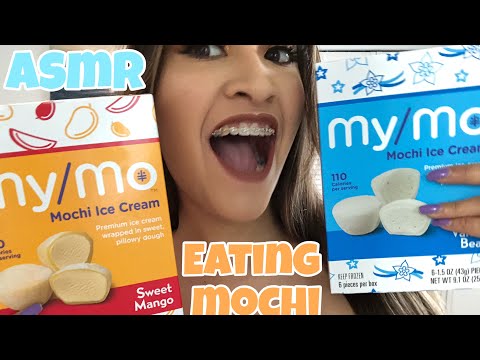 Trying Mochi Ice Cream For The First Time ASMR