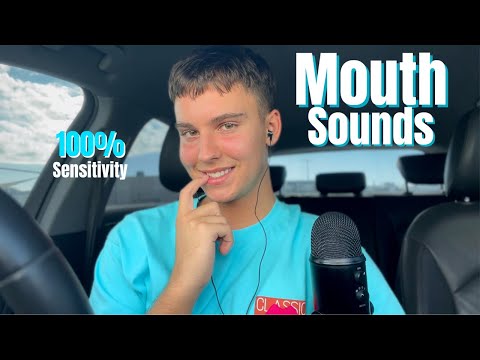 ASMR | Wet and Dry Mouth Sounds w- Hand Sounds