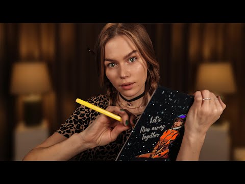 ASMR Sketching You All Around.  "You are The God of..."  (360 Pencil & Paper sounds)