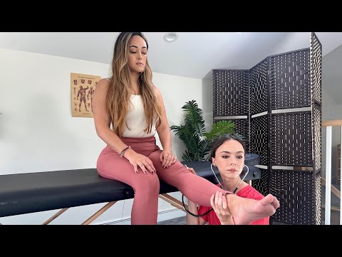 ASMR Full Body Joint Exam & Massage Therapy for Back Pain @ivybasmr'Unintentional' Medical Role Play