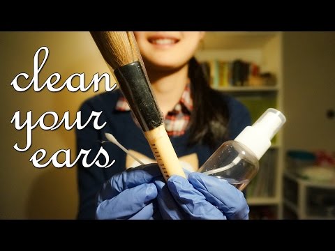 ASMR ★ Binaural Ear Cleaning and Inspection - Personal Attention