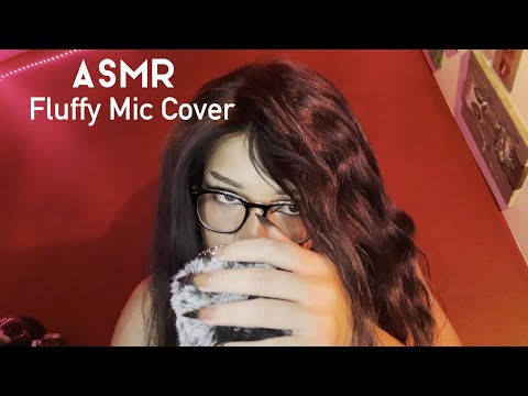 ASMR Fluffy Mic Cover, long nails, personal attention, sleep, rambles, reading, gripping, books