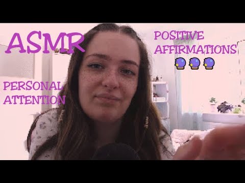ASMR - Calming You Down w/ Personal Attention & Positive Affirmations 🔮