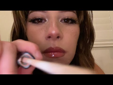 mean(ish) girl does your makeup (asmr)