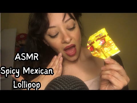 ASMR| Lollipop no talking, spicy mouth sounds