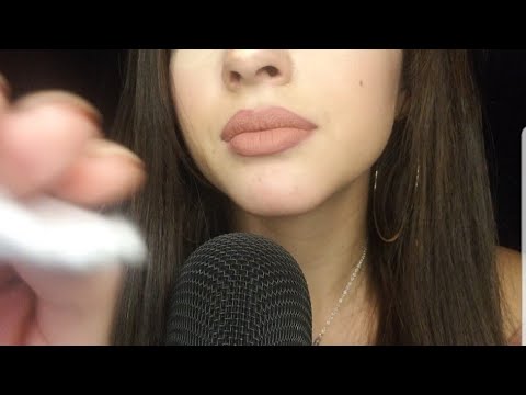 ASMR| *upclose* Quick and Relaxing  Skin care treatment before bed 😴