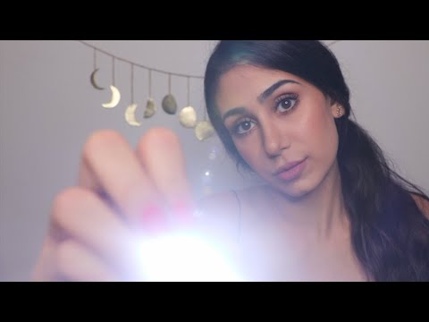 ASMR | Follow The Light (Close Up Whisper, Hand Movements, Word Repetition)