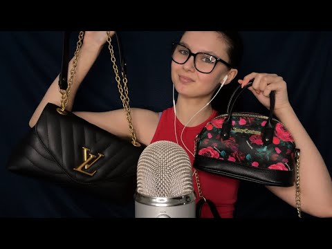 ASMR Bag Tapping and Scratching