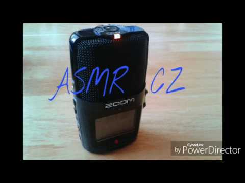 ASMR různé zvuky, zkouška mikrofonu