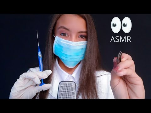 (ASMR PORTUGUÊS) Roleplay Cirurgia No Seu Olho|Soft Spoken-Whispers/Camera touching