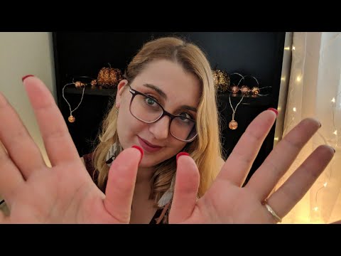 Personal Attention ASMR  (Finger fluttering, Mouth sounds, Face tapping, nico sleeping)