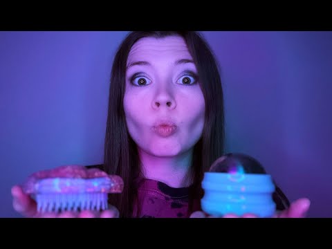 ASMR POV Fast Hair Brushing and Face Massaging (Quick Tingle Fix)