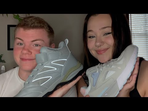 ASMR | Shoe Unboxing & Tapping With My Husband