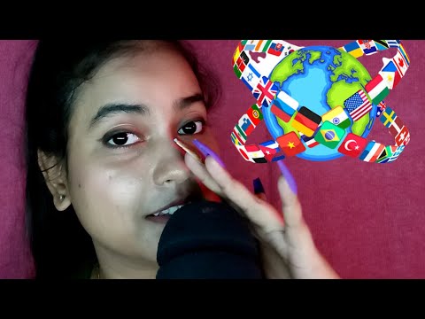 ASMR Whispering in Different Languages for Fast Sleep