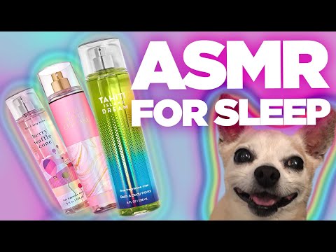 Perfume Collection | WHISPERED ASMR for SLEEP and Relaxation | Tapping + Liquid Triggers
