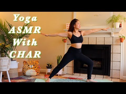 ASMR Relax w/ Yoga ~ Perfect Morning/Evening Stretch Featuring Deckard