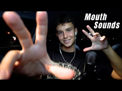 ASMR Fast & Aggressive Mouth Sounds, Up-Close Hand Sounds + Visuals for sleep 💫