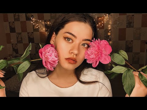 Flower Face Massage| ASMR| Personal Attention| Soft Spoken| Role Play