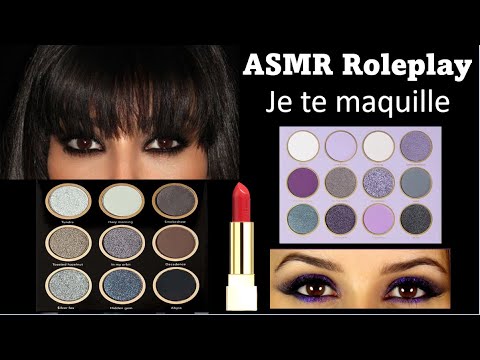 ASMR ROLEPLAY MAKE UP * Je te maquille