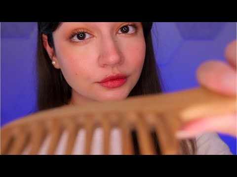 ASMR Relieving Your Anxiety | *Slow/Gentle* Personal Attention, Tapping, Combing