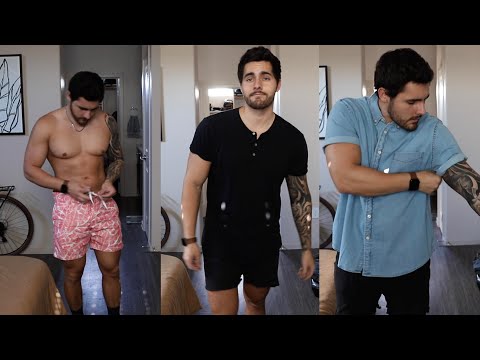 ASMR Clothing Try On Haul & Giveaway - Male Whisper Voiceover