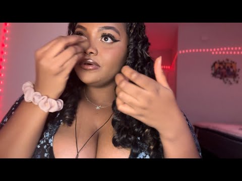 Asmr - Applying makeup + story time