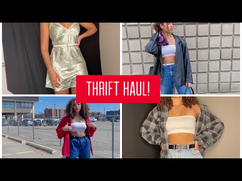ASMR Try On Thrift Haul (SUPER CUTE FINDS!!!)