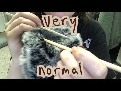 ASMR a totally average scalp check, nothing odd about it