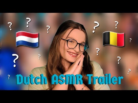 TRAILER - first EVER Dutch ASMR collab! Say hi to everyone🇧🇪🇳🇱