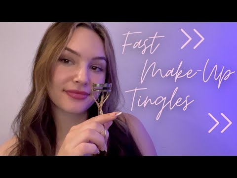 Fast Make-Up Application⏩ *TINGLES*