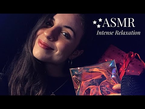 ASMR FRANCAIS 🌙 - Intense relaxation (sons doux, crinkles, scratching, brushing, whispers, ...)