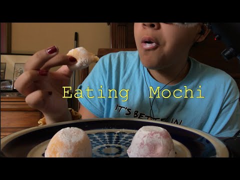 ASMR- eating mochi 💕💕