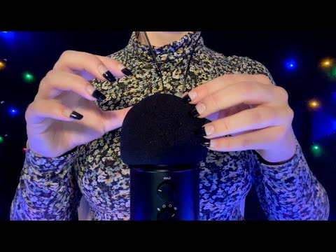 ASMR - Microphone Scratching (Long Strokes Only) [No Talking]