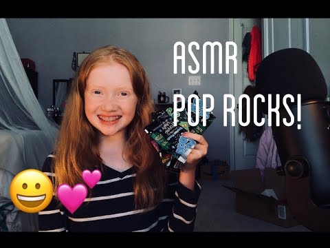 ASMR~Pop Rocks | Popping and Crunchy Sounds 💕