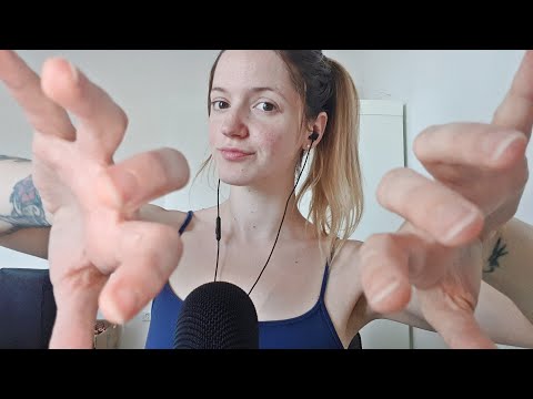 ASMR dry hand sounds and whispering your names - relaxing finger fluttering - Patreon August