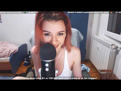 ASMR REQUESTS LIVE ON TWITCH (link in description)