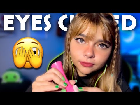 ASMR l Follow my Instructions 😴💚 (You Can Close Your Eyes)
