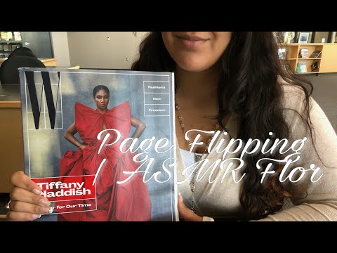 ASMR | Page Flipping In the Library